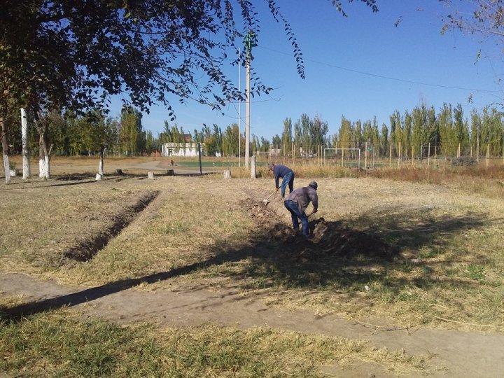 Сенбілік жұмыстары жүргізілуде.