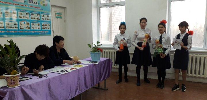 "Өнерлі қыздар" атты сынып аралық қыздар сайысын өткізді.